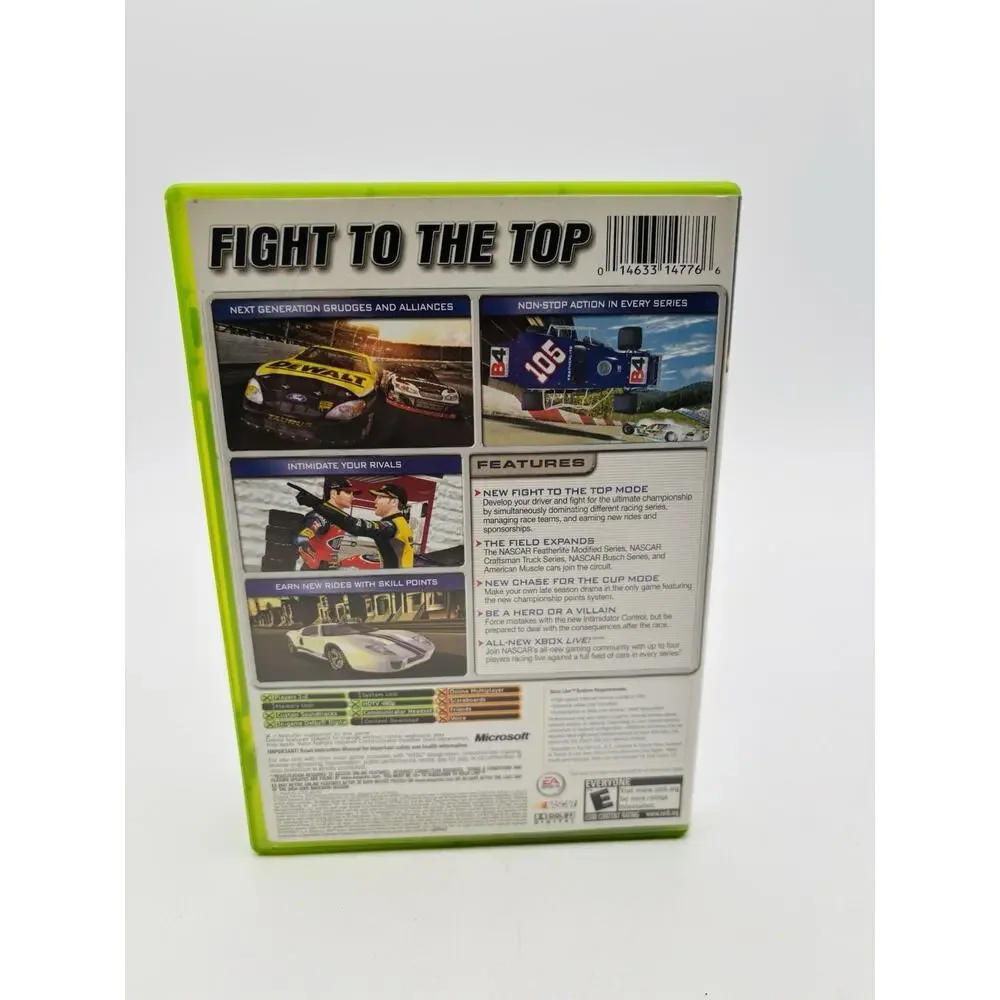 NASCAR 2005: Chase for the Cup (Original Xbox) CIB COMPLETE TESTED WORKS VG